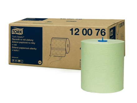 Papírenské zboží - Papírové ručníky Tork 120076 Matic zelené v roli H1 [6 ks]