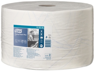 Papírenské zboží - Průmyslová papírová utěrka Tork 130045 Advanced 420 velká role šířky 24cm bílá [1 ks]