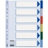 Papírenské zboží - Plastové farebné rozlišovače Esselte, A4, Mix farieb