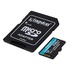 Papírenské zboží - Kingston pamäťová karta Canvas Go! Plus, 256GB, micro SDXC, SDCG3/256GB, UHS-I U3, s adaptérom, A2, V30