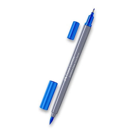 Papírenské zboží - Popisovač Faber-Castell Goldfaber Aqua Dual Marker modrá, 110