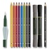 Papírenské zboží - Súprava Faber-Castell Try-it box, Albrech Dürer, mokrá technika - 12 ks