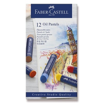 Papírenské zboží - Olejové pastely Faber-Castell 127012 12 barev