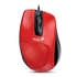 Papírenské zboží - Genius Myš DX-150, 1200DPI, optická, 3tl., drôtová USB, červená