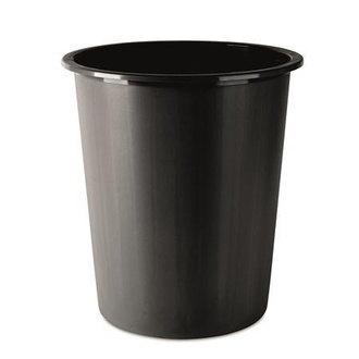 Papírenské zboží - Odpadkový koš, 14 litrů, DONAU, černý