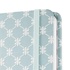 Papírenské zboží - Exkluzívny zápisník Jolie, pastelovo modrá, linajkový, 135x203 mm, 174 listov, SIGEL
