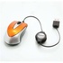Papírenské zboží - Verbatim Myš 49023, 1000DPI, optická, 3tl., drôtová USB, oranžová
