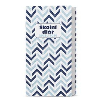Papírenské zboží - Měsíční diář  - Klára - lamino - Modř