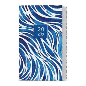 Papírenské zboží - Měsíční diář - Marika - lamino - Modrá