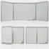 Papírenské zboží - Triptych lakovaný biely 180x120/360