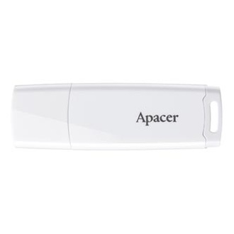 Papírenské zboží - Apacer USB flash disk, USB 2.0, 16GB, AH336, bílý, AP16GAH336W-1, USB A, s krytkou