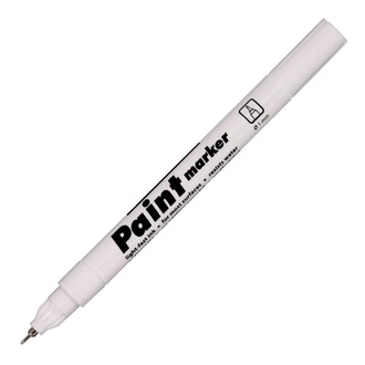 Papírenské zboží - Lakový popisovač 9211 - 7 mm bílý