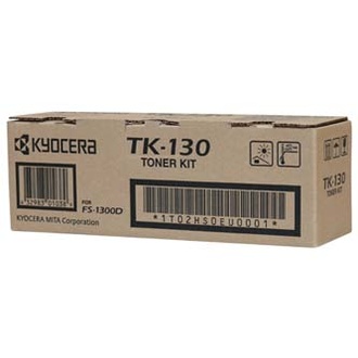 Papírenské zboží - Kyocera originální toner TK130, black, 7200str., 1T02HS0EU0, 1T02HS0EUC, Kyocera FS-1300D