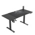 Papírenské zboží - ULTRADESK Herný stôl LEVEL V2, 140x68cm, 72-117cm, elektricky nastaviteľná výška, s XXL p