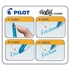 Papírenské zboží - Prepisovateľný roller Pilot FriXion Ball Clicker 0.5 - modrý