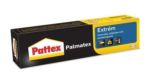 Papírenské zboží - Lepidlo "Pattex Palmatex Extrém", 120 ml, univerzální, HENKEL