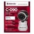 Papírenské zboží - Defender Web kamera C-090, 0.3 Mpix, USB 2.0, čierna, pre notebook/LCD