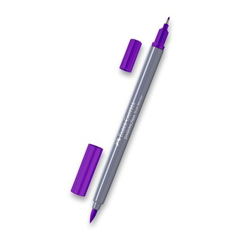 Papírenské zboží - Popisovač Faber-Castell Goldfaber Aqua Dual Marker fialová, 284