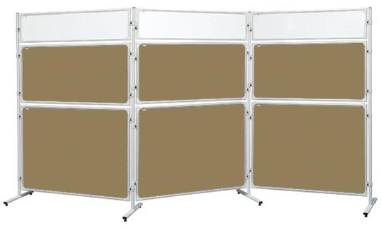 Papírenské zboží - Panel 2x3 Modular, 120 x 60 cm, korkový