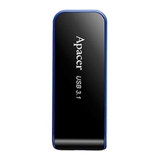 Papírenské zboží - Apacer USB flash disk, USB 3.0 (3.2 Gen 1), 32GB, AH356, černý, AP32GAH356B-1, USB A, s v