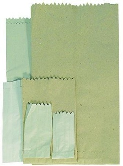 Papírenské zboží - Papírový sáček, malý, 14 x 6,5 cm, 0,1 kg, [1 000 ks]