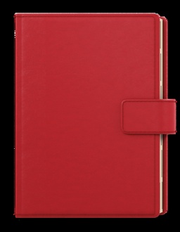 Papírenské zboží - Denní diář - Ctirad s výsekem - Elite - A5 - červená