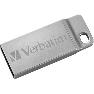 Papírenské zboží - Verbatim USB flash disk, USB 2.0, 32GB, Metal Executive, Store N Go, stříbrný, 98749, USB