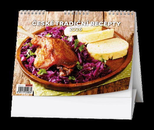Papírenské zboží - Stolní kalendář - České tradiční recepty