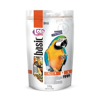 Papírenské zboží - LOLO BASIC kompletní krmivo pro velké papoušky 350 g Doypack 