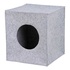 Papírenské zboží - ANTON filcová krabica/jaskyňa pre mačku, vhodné do IKEA regálu 33cm sivá