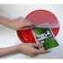 Papírenské zboží - Podložka pod myš, ergonomická, gélová, červená, Logo, možnosť vložiť foto