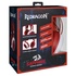 Papírenské zboží - Redragon SAPPHIRE, herné slúchadlá s mikrofónom, s reguláciou hlasitosti, bielo-červená, 2x 3.5 mm jack + USB