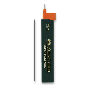 Papírenské zboží - Tuhy Faber-Castell Super-polymer tvrdost B
