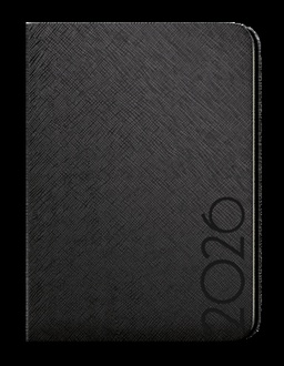 Papírenské zboží - Týdenní diář - Zoro - Tora - A5 - černá