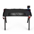 Papírenské zboží - ULTRADESK Herný stôl INVADER - BLACK, 120x64 cm, 75 cm, podsvietený, s XL podložkou pod myš, držiak slúchadiel aj nápojov
