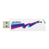 Papírenské zboží - Goodram USB flash disk, USB 2.0, 32GB, UCL2, biely, UCL2-0320W0R11, USB A, vysúvací konektor
