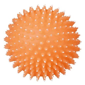 Papírenské zboží - Ježek míč fosforeskující, se zvukem 10 cm TRIXIE 