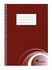 Papírenské zboží - Blok na písanie, štvorčekový, drôtená krúžková väzba, A5, 70 listov, VICTORIA