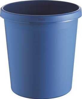 Papírenské zboží - Odpadkový koš, modrá, 18 litrů, HELIT