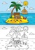 Papírenské zboží - Omalovánka - A5 - Na moři