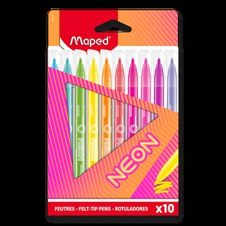Papírenské zboží - Fixy Maped Neon 10 ks