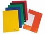 Papírenské zboží - Dosky s gumičkou, oranžové, kartón, A4, VICTORIA