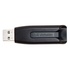 Papírenské zboží - Verbatim USB flash disk, USB 3.0 (3.2 Gen 1), 16GB, V3, Store N Go, čierny, 49172, USB A, s výsuvným konektorom