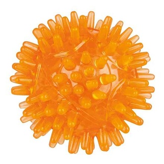Papírenské zboží - Svítící ježatý míček, termoplastová guma (TPR) 5 cm
