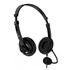 Papírenské zboží - Genius HS-230U, slúchadlá s mikrofónom, ovládanie hlasitosti, čierna, 2.0, uzavretá, USB