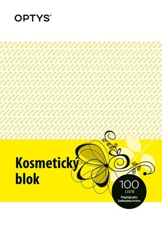 Papírenské zboží - Kosmetický blok Karbon A5 1279 Optys
