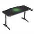 Papírenské zboží - ULTRADESK Herný stôl FRAG - GREEN, 140x66 cm, 76 cm, s XXL podložkou pod myš, s ultradesk BEAM, držiak slúchadiel aj nápojov