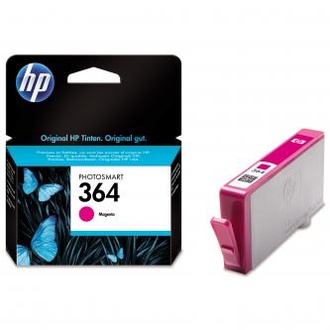 Papírenské zboží - HP originální ink CB319EE, HP 364, magenta, blistr, 300str., HP Photosmart B8550, C5380,