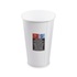 Papírenské zboží - Papierový pohár biely priemer 90mm 510ml `XL: 0,4L/16oz` [50 ks]