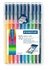 Papírenské zboží - Fixy "Triplus color 323", 10 farieb, sada, 1 mm, STAEDTLER